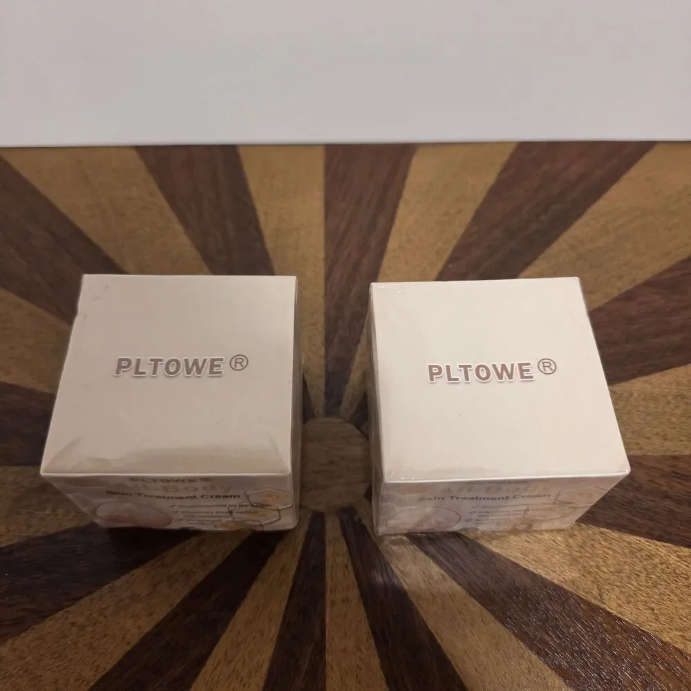 PLTOWE All-Body Skin Treatment Cream Bee Venom Fine Line Wrinkle 1.69 Oz Lot Of2